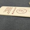 Vintage Dominion Lock Co Canadian Hotel Room Key with Identification Fob Hard...