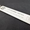 Copthorne Hotel Room Key and Fob Set Union Parkes Metal Key White Fob Good Cond