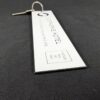 Copthorne Hotel Room Key and Fob Set Union Parkes Metal Key White Fob Good Cond