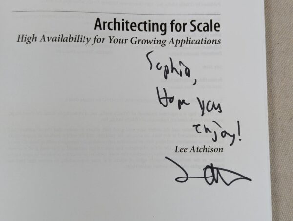 Architecting for Scale by Lee Atchison Paperback None