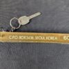 Seoul Korea Hotel Room Key and Acrylic Keychain Vintage Hospitality Collect...