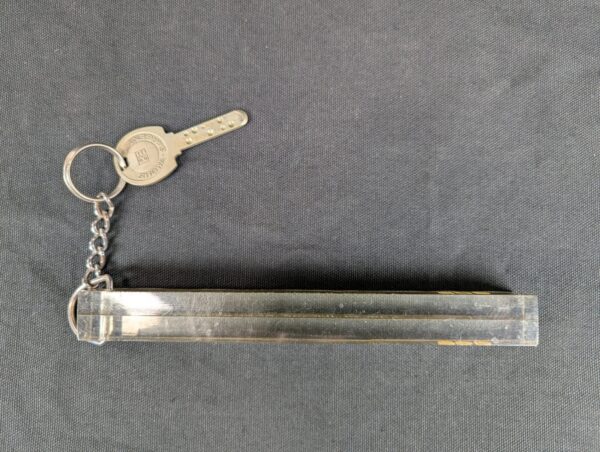 Seoul Korea Hotel Room Key and Acrylic Keychain Vintage Hospitality Collect...