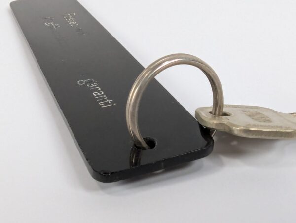 Vintage Brussels Europa Hotel Room Key with Plastic Fob Union Brand Collectible