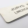 Vintage Jurys Hotel Limerick Ireland Room Key and Fob Two-Sided Black and White