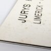 Vintage Jurys Hotel Limerick Ireland Room Key and Fob Two-Sided Black and White