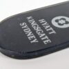 Hyatt Kingsgate Sydney Hotel Room Key Tag Vintage Plastic Fob Weiser Metal Key