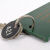 Vintage Thistle Hotels Edinburgh Room Key and Green Acrylic Fob Set A21 Good