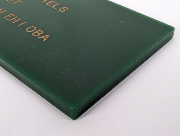 Vintage Thistle Hotels Edinburgh Room Key and Green Acrylic Fob Set A21 Good