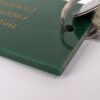 Vintage Thistle Hotels Edinburgh Room Key and Green Acrylic Fob Set A21 Good