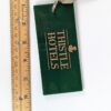 Vintage Thistle Hotels Edinburgh Room Key and Green Acrylic Fob Set A21 Good
