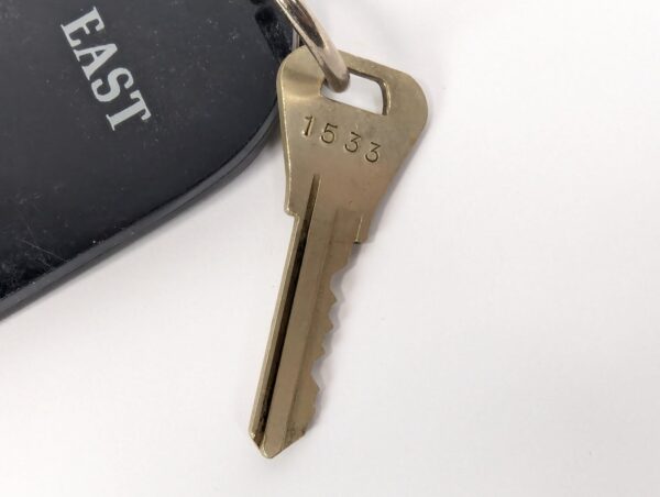 Vintage Hyatt Kingsgate Sydney Hotel Room Key and Weiser Metal Fob Collectible
