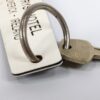 Vintage Jurys Hotel Limerick Ireland Room Key Fob Sargent Black White Metal Ring