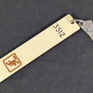 Vintage 1980s Germany Hotel Room Key and Fob Vachette and Orba Branding Colle...