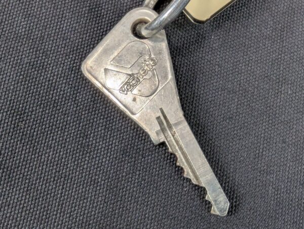 Vintage 1980s Germany Hotel Room Key and Fob Vachette and Orba Branding Colle...