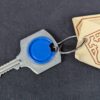 Winfield Hotel Room Key with Promotional Tag Blue Plastic Insert Collectible