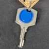 Winfield Hotel Room Key with Promotional Tag Blue Plastic Insert Collectible
