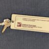 Vintage Heathrow Penta Hotel Room Key and Fob Metal Key Plastic Fob Collectible