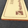 Vintage Heathrow Penta Hotel Room Key and Fob Metal Key Plastic Fob Collectible