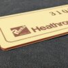 Vintage Heathrow Penta Hotel Room Key and Fob Metal Key Plastic Fob Collectible