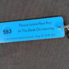 Vintage British Transport Hotels Ltd Hotel Room Key and Fob Mid-Century Colle...