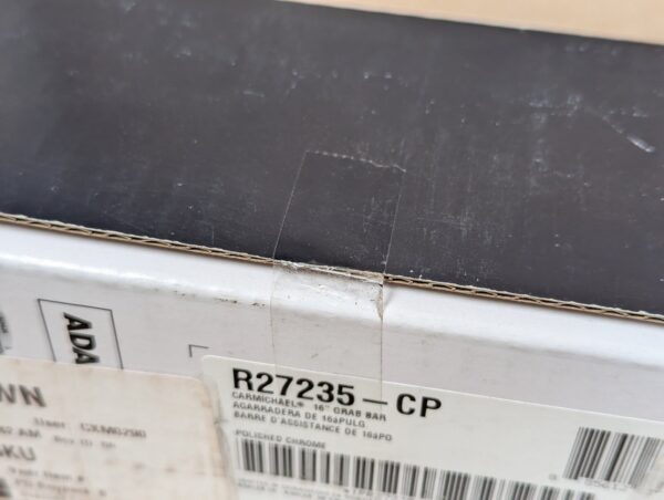 Kohler Carmichael 16-Inch Grab Bar Polished Chrome Model R27235-CP New In Box
