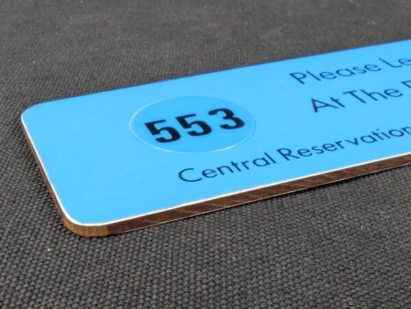 Vintage British Transport Hotels Ltd Hotel Room Key and Fob Mid-Century Colle...