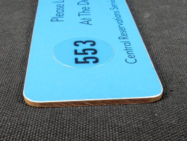 Vintage British Transport Hotels Ltd Hotel Room Key and Fob Mid-Century Colle...