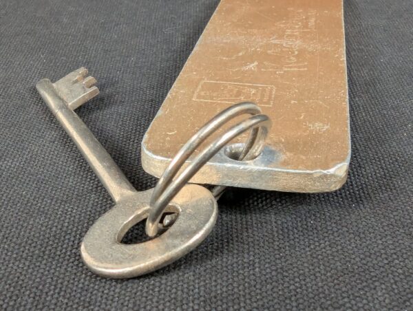 Vintage Holiday Inn Bombay Hotel Room Key with Aluminum Metal Fob Collectible