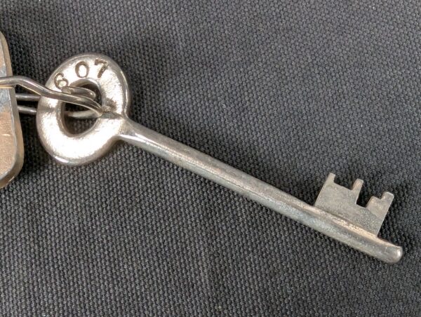 Vintage Holiday Inn Bombay Hotel Room Key with Aluminum Metal Fob Collectible