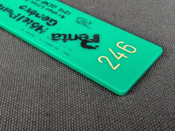 Hotel Penta Geneva Switzerland Room Key with Yale 246 and Kaba 898824 Plastic...