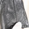 Vintage 1990s Leather Works Patchwork Leather Vest Men's Size Large Brown Snap