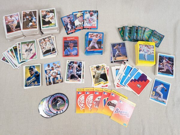 10-1015.jpg MLB Baseball Trading Card Lot Topps Donruss Fleer Upper Deck Late 80s Early 90s