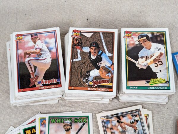 10-1016.jpg MLB Baseball Trading Card Lot Topps Donruss Fleer Upper Deck Late 80s Early 90s