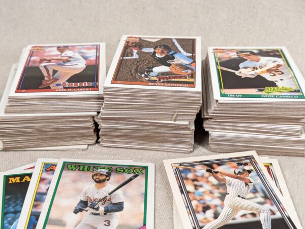 10-1017.jpg MLB Baseball Trading Card Lot Topps Donruss Fleer Upper Deck Late 80s Early 90s
