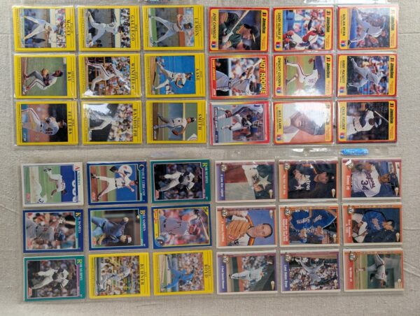 Junk Wax Lot Baseball Trading Card Collection Score Fleer Pinnacle Donruss Upper