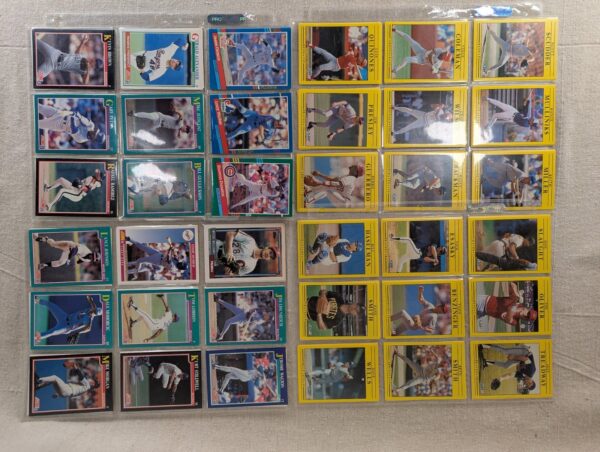 Junk Wax Lot Baseball Trading Card Collection Score Fleer Pinnacle Donruss Upper
