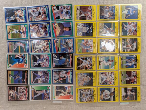 Junk Wax Lot Baseball Trading Card Collection Score Fleer Pinnacle Donruss Upper
