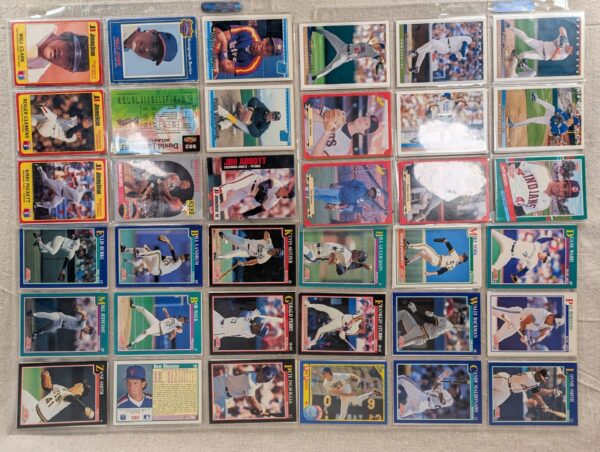 Junk Wax Lot Baseball Trading Card Collection Score Fleer Pinnacle Donruss Upper