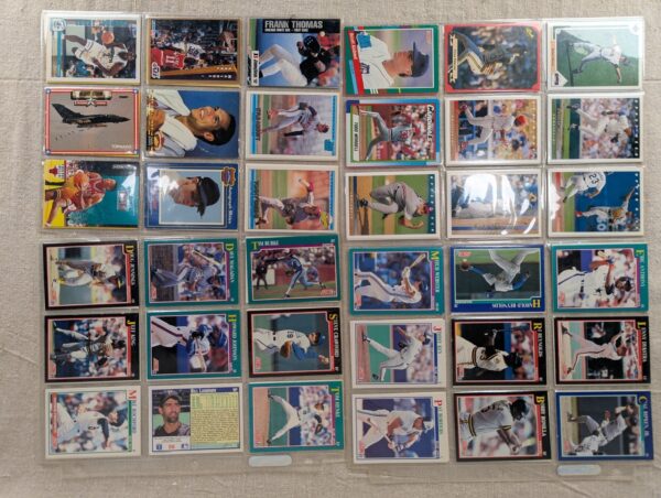 Junk Wax Lot Baseball Trading Card Collection Score Fleer Pinnacle Donruss Upper