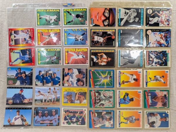 Junk Wax Lot Baseball Trading Card Collection Score Fleer Pinnacle Donruss Upper