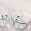10-1039.jpg Budweiser Dale Earnhardt Jr #8 NASCAR Pint Glasses Set of 4 Red White 2000s Bar