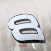 10-1044.jpg Budweiser Dale Earnhardt Jr #8 NASCAR Pint Glasses Set of 4 Red White 2000s Bar