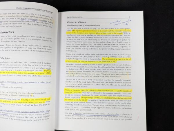 10-1086.jpg Mastering Regular Expressions by Jeffrey E.F. Friedl 3rd Edition O'Reilly Good