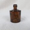 Vintage Amber Glass Apothecary Bottle 2.5 Inch Small Medicine Chemical Jar Good
