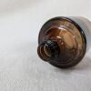 Vintage Amber Glass Apothecary Bottle 2.5 Inch Small Medicine Chemical Jar Good