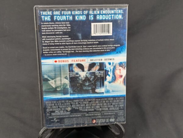 The Fourth Kind DVD (Milla Jovovich) Sci-Fi Alien Thriller