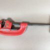 Ridgid No. 3-S Heavy Duty Pipe Cutter 1-3 Inch Capacity Red Tool