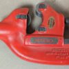 Ridgid No. 3-S Heavy Duty Pipe Cutter 1-3 Inch Capacity Red Tool
