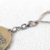Vintage Lebanese International Airways LIA Brass Keychain DRAGO Paris Mid-Cen...