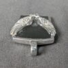 English Laundry Stainless Steel Pendant Eagle Design Black Background Jewelry...